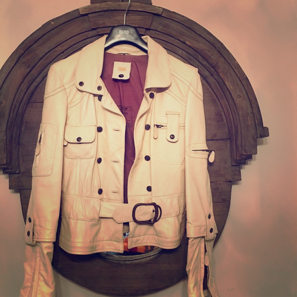 Leather jacket
